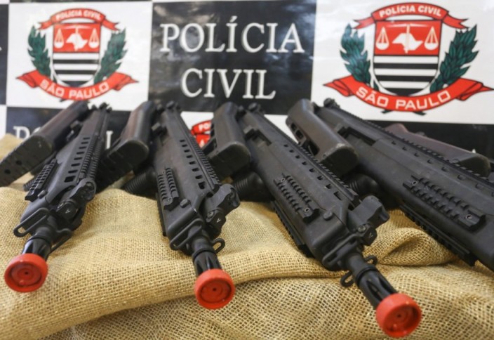 731 novas armas são entregues à Polícia Cívil